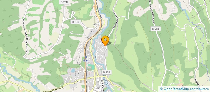 localisation de l'entreprise INDIVISION PUYET RANCEZ  GAN