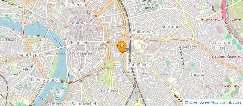 localisation de l'entreprise INDIVISION PYRONNET-LAMOTHE à TOULOUSE