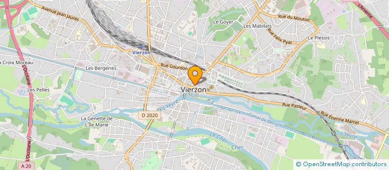 localisation de l'entreprise INDIVISION QU  VIERZON