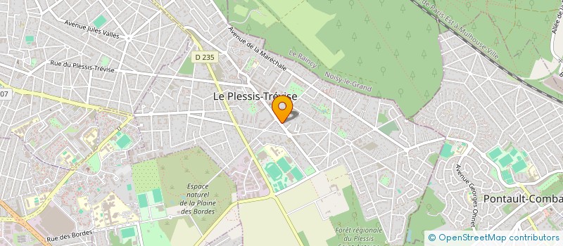localisation de l'entreprise INDIVISION QUAGLIAROLI LEA PASCAL à LE PLESSIS-TREVISE