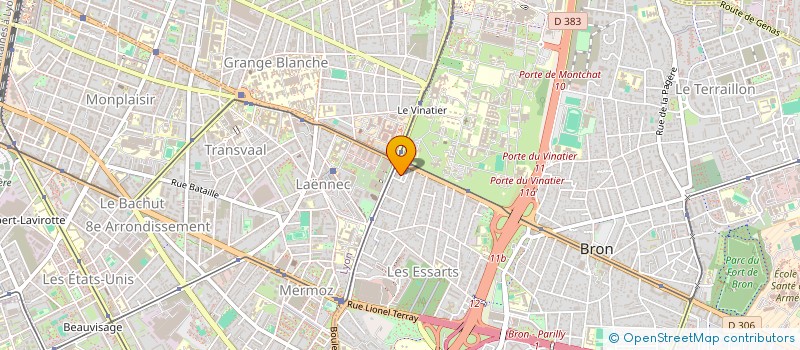 localisation de l'entreprise INDIVISION QUELIN MIKOLAITIS  BRON