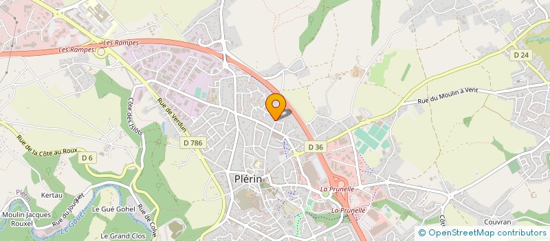 localisation de l'entreprise INDIVISION QUEMARD à PLERIN