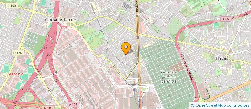 localisation de l'entreprise INDIVISION QUENET JEHANNO  CHEVILLY-LARUE