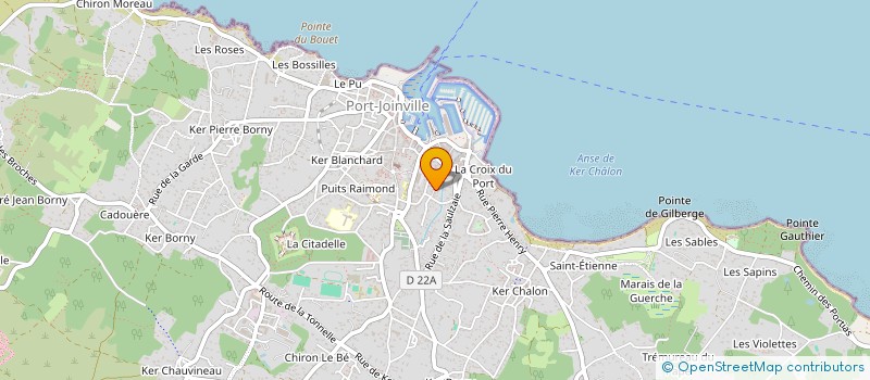 localisation de l'entreprise INDIVISION QUERE - ROUGEE  L'ILE-D'YEU