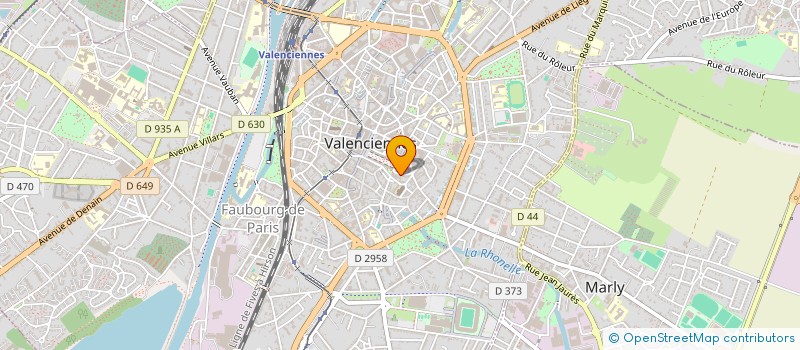 localisation de l'entreprise INDIVISION QUERLEU ET BOTQUINT à VALENCIENNES