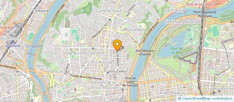 localisation de l'entreprise INDIVISION QUERREC SURREL  LYON