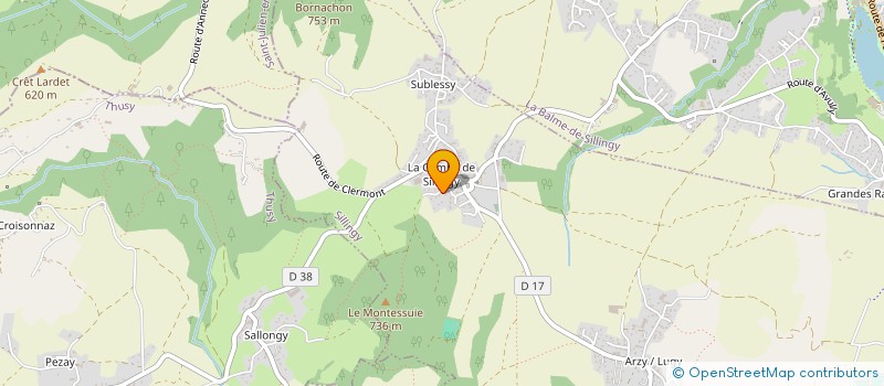 localisation de l'entreprise INDIVISION QUETANT  EPAGNY METZ-TESSY