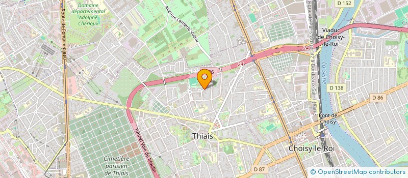 localisation de l'entreprise INDIVISION QUETTY-ESCHYLLE  THIAIS