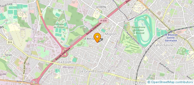 localisation de l'entreprise INDIVISION QUEYLA-MEGUERDITCHIAN  EYSINES