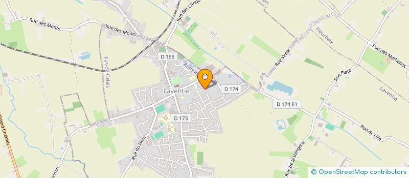 localisation de l'entreprise INDIVISION QUIEF DUCRET  LAVENTIE