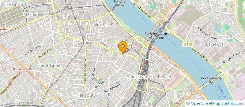 localisation de l'entreprise INDIVISION QUIHILLALT  BORDEAUX