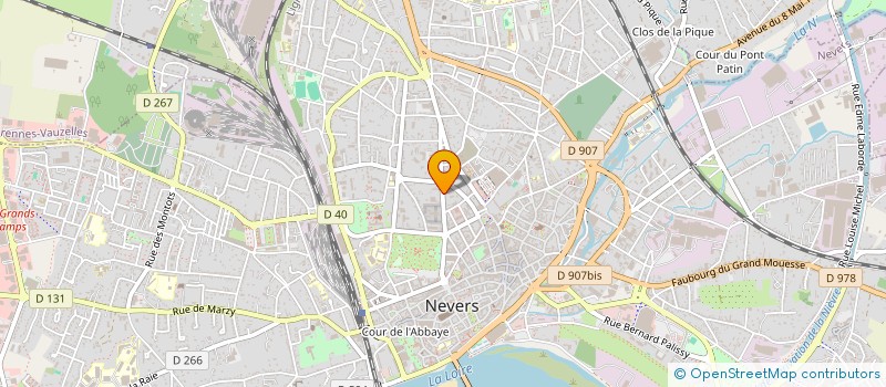 localisation de l'entreprise INDIVISION QUIN  NEVERS