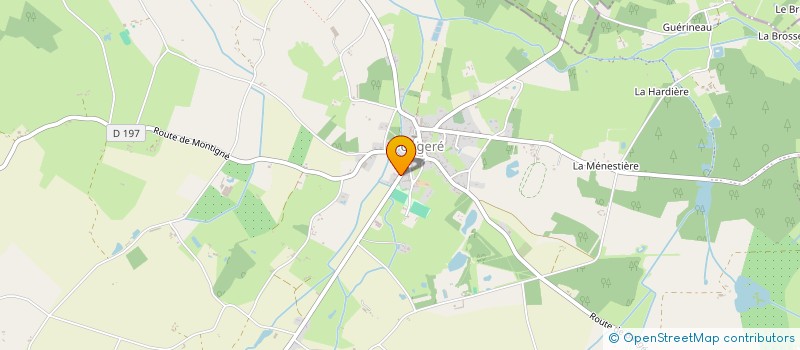 localisation de l'entreprise INDIVISION QUINCHARD MERANDET  BAUGE-EN-ANJOU