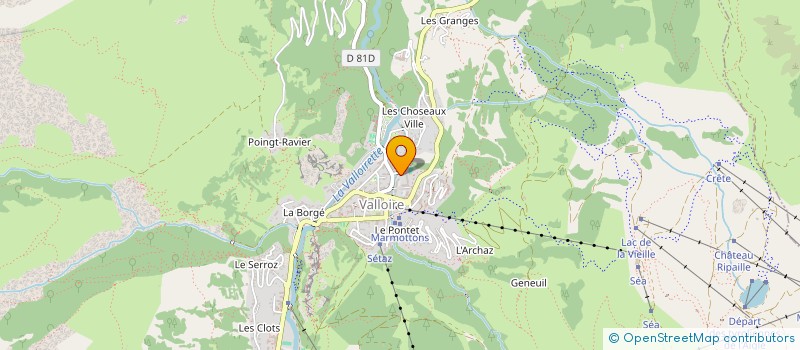 localisation de l'entreprise INDIVISION RABAN  VALLOIRE