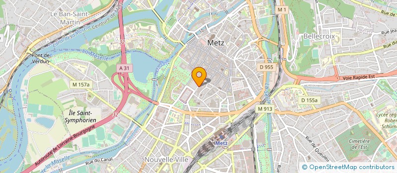 localisation de l'entreprise INDIVISION RABIN PAVLIN  METZ