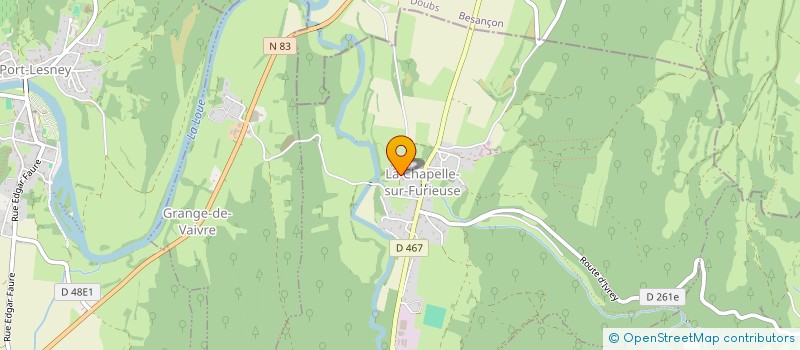 localisation de l'entreprise INDIVISION RACLE  PONT-D HERY