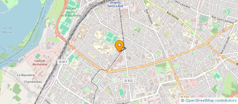 localisation de l'entreprise INDIVISION RADAL ABOU SAAB à ANGERS
