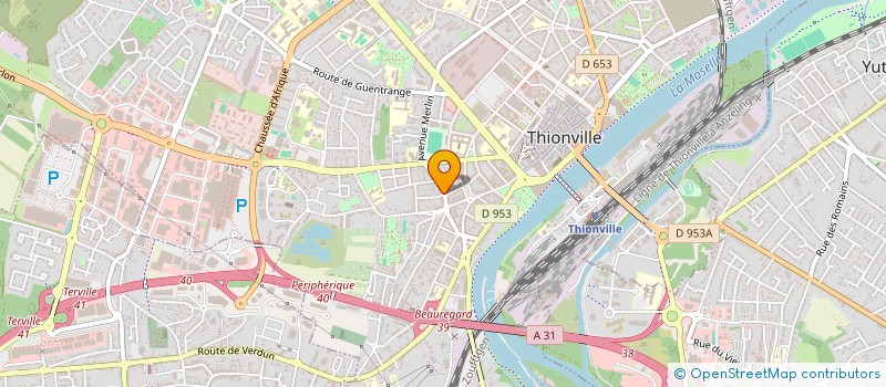 localisation de l'entreprise INDIVISION RADI - ZAHIDI à THIONVILLE