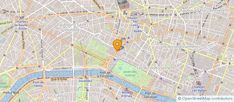 localisation de l'entreprise INDIVISION RADO PARIS PIERRE BUDAPEST  PARIS