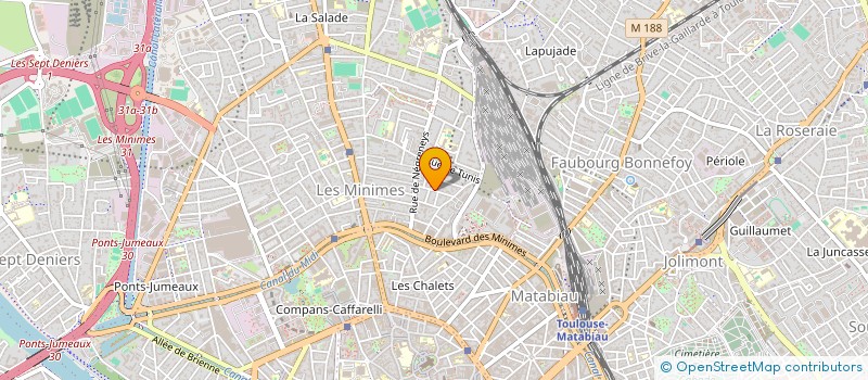 localisation de l'entreprise INDIVISION RAFATI  TOULOUSE