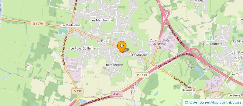 localisation de l'entreprise INDIVISION RAFFIN à REPLONGES