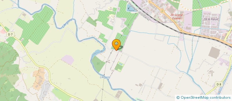 localisation de l'entreprise INDIVISION RAFFY PARIS  PUGET-SUR-ARGENS