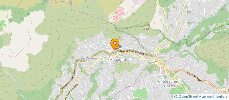 localisation de l'entreprise INDIVISION RAGAZZINI BOURDEAUX à GRASSE