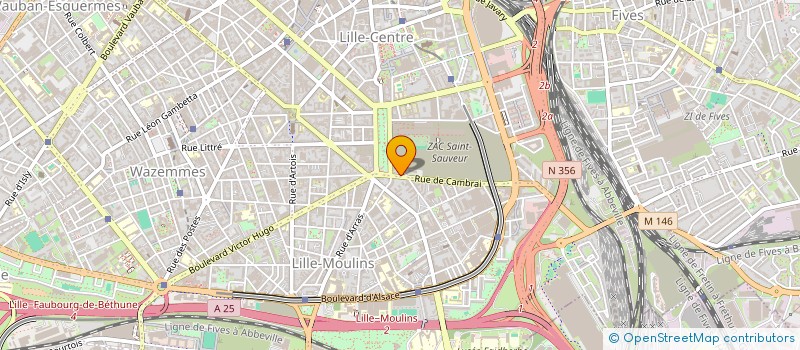 localisation de l'entreprise INDIVISION RAGHEBOOM à LILLE