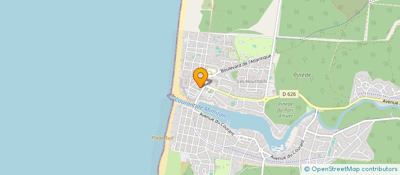 localisation de l'entreprise INDIVISION RAGOT  MIMIZAN