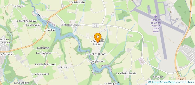 localisation de l'entreprise INDIVISION RAGOT & FREGIERE  PLEURTUIT