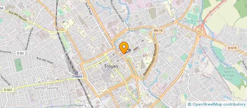 localisation de l'entreprise INDIVISION RAGUENEAU à TROYES