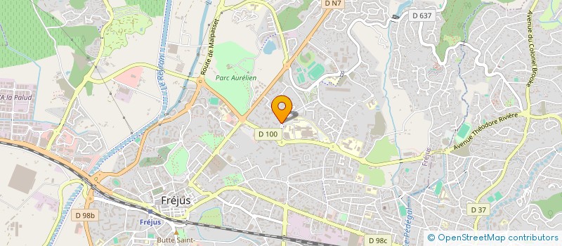 localisation de l'entreprise INDIVISION RAHAL à FREJUS