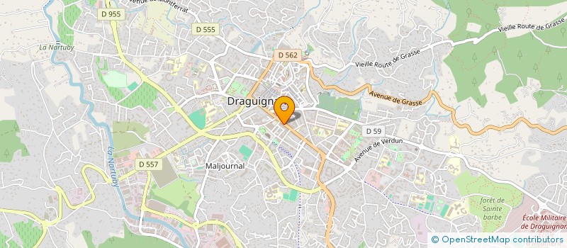 localisation de l'entreprise INDIVISION RAIZMAN ADOLPHE à DRAGUIGNAN