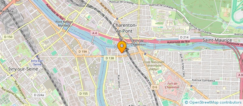 localisation de l'entreprise INDIVISION RALLET  ALFORTVILLE