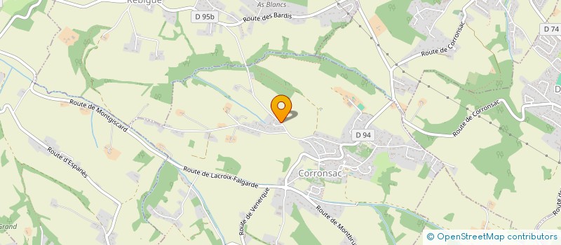 localisation de l'entreprise INDIVISION RAMADE  CORRONSAC