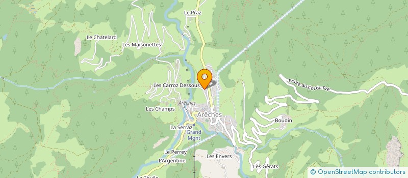 localisation de l'entreprise INDIVISION RAME-BLANC à BEAUFORT
