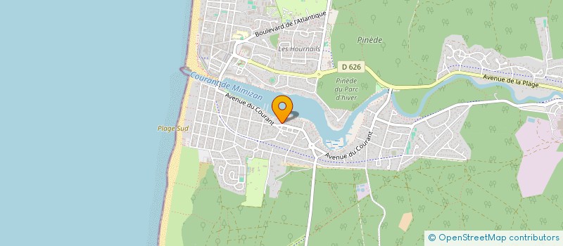 localisation de l'entreprise INDIVISION RAMIREZ ET PRIGENT ET PRIGENT RAMIREZ  MIMIZAN