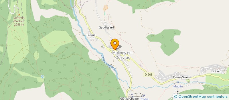 localisation de l'entreprise INDIVISION RAMNOUT DURAND à MOLINES-EN-QUEYRAS