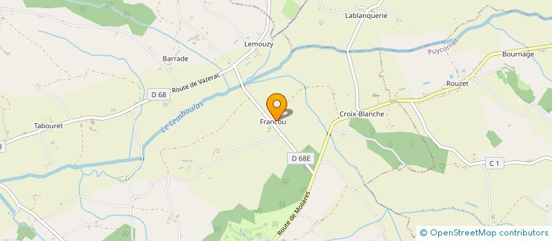 localisation de l'entreprise INDIVISION RAMOND  LAFRANCAISE