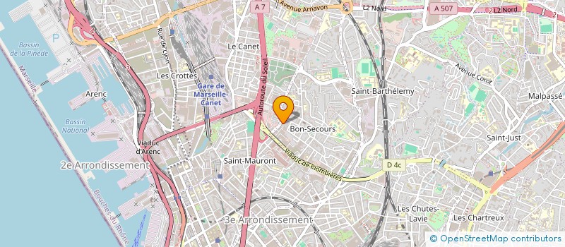 localisation de l'entreprise INDIVISION RANS-POLI à MARSEILLE