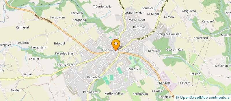 localisation de l'entreprise INDIVISION RAPHALEN DURAND  PLONEOUR-LANVERN