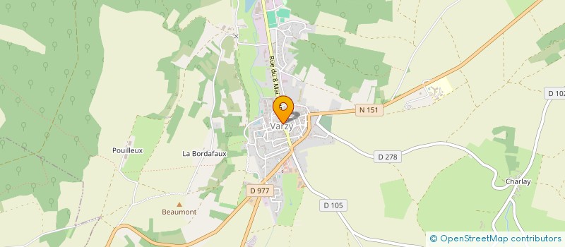 localisation de l'entreprise INDIVISION RAPPENEAU CLAUDE à VARZY