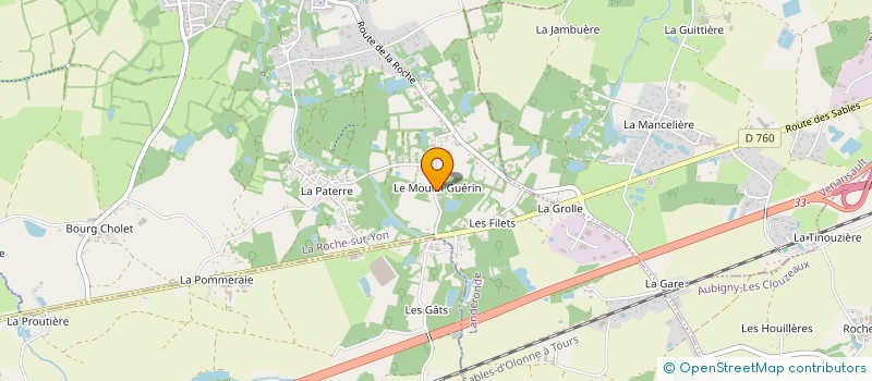 localisation de l'entreprise INDIVISION RATIER-MARCAIS  LANDERONDE