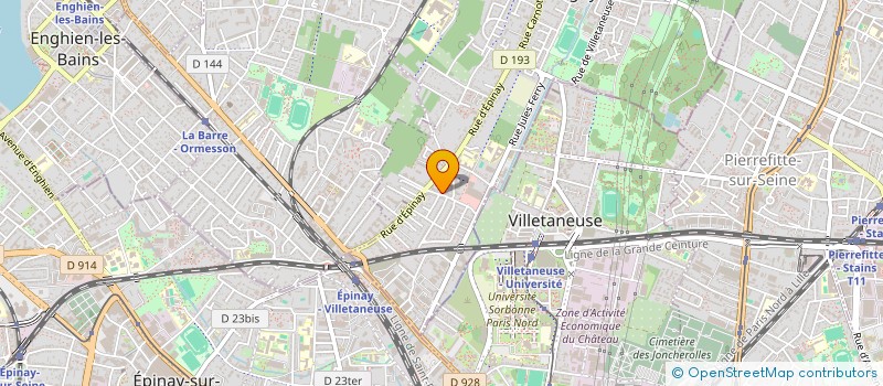 localisation de l'entreprise INDIVISION RATNARAJAH  MONTMAGNY