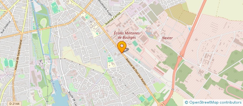 localisation de l'entreprise INDIVISION RAUDET-OVAERE  BOURGES