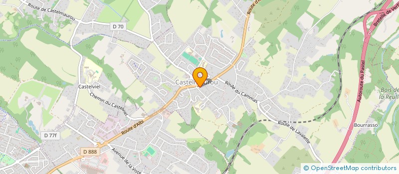 localisation de l'entreprise INDIVISION RAULOT RIOJA  CASTELMAUROU