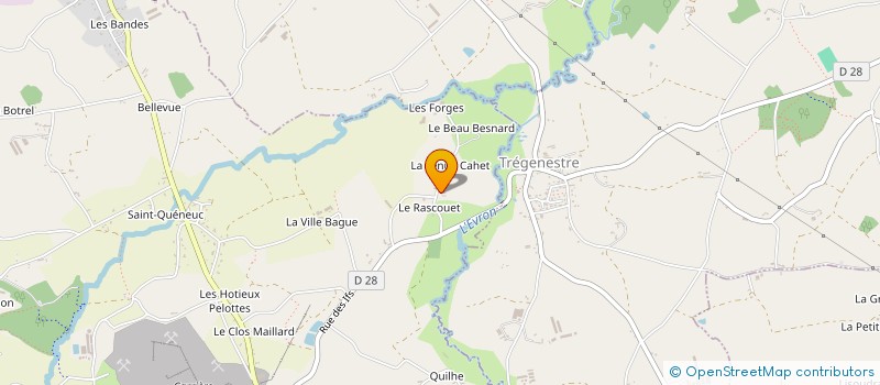 localisation de l'entreprise INDIVISION RAULT  QUESSOY