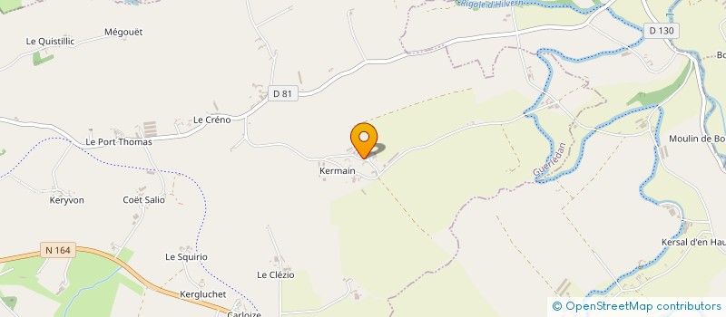 localisation de l'entreprise INDIVISION RAULT THOMAS  GUERLEDAN