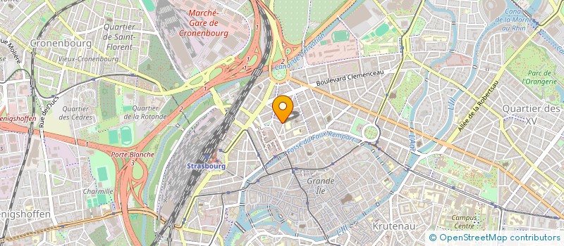 localisation de l'entreprise INDIVISION RAUSCHER ISAAC à STRASBOURG