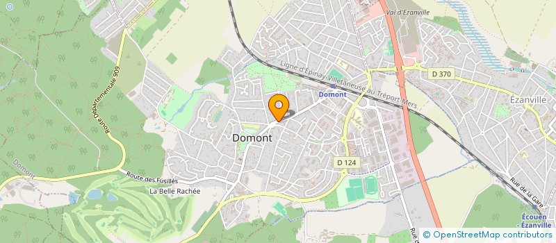 localisation de l'entreprise INDIVISION RAUWEL  DOMONT